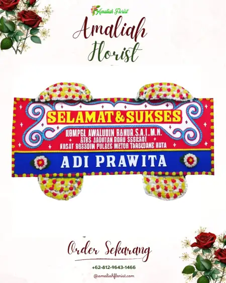 Papan Bunga Ucapan Selamat situraja